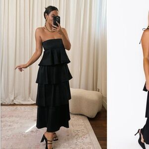 Show Me Your MuMu Meet Cute Dress in Black